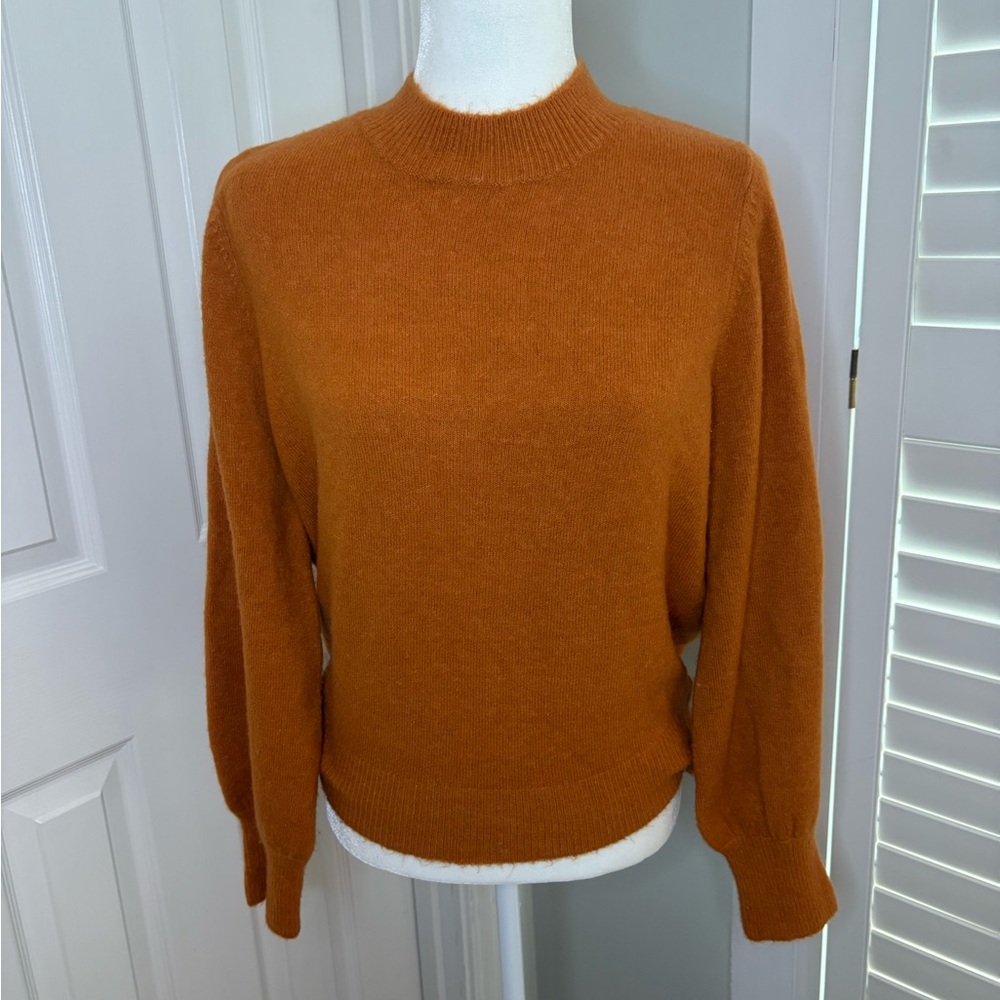 Women's Vici Classic Rust Orange Sweater Size Small